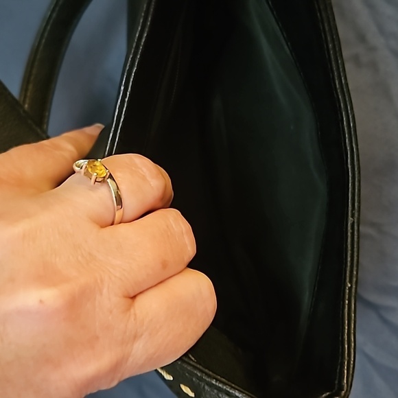 GUESS Y2k Black Leather Micro Mini Shoulder Handbag - Picture 6 of 8